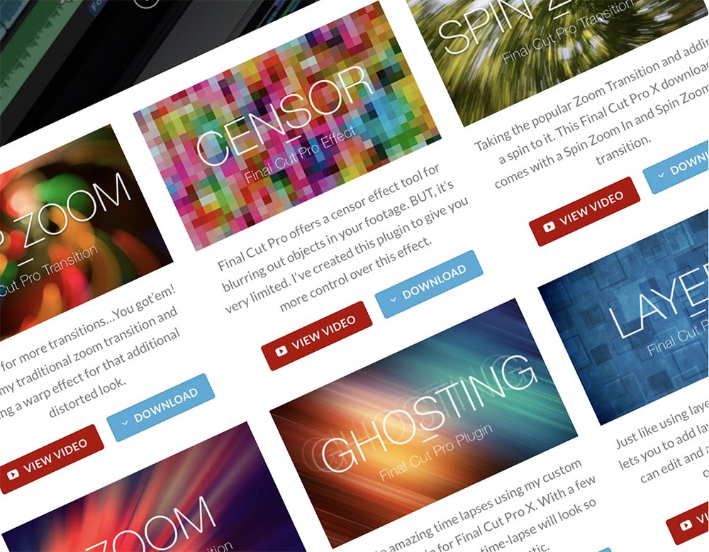 Free Final Cut Pro Plugins Download Yours Today
