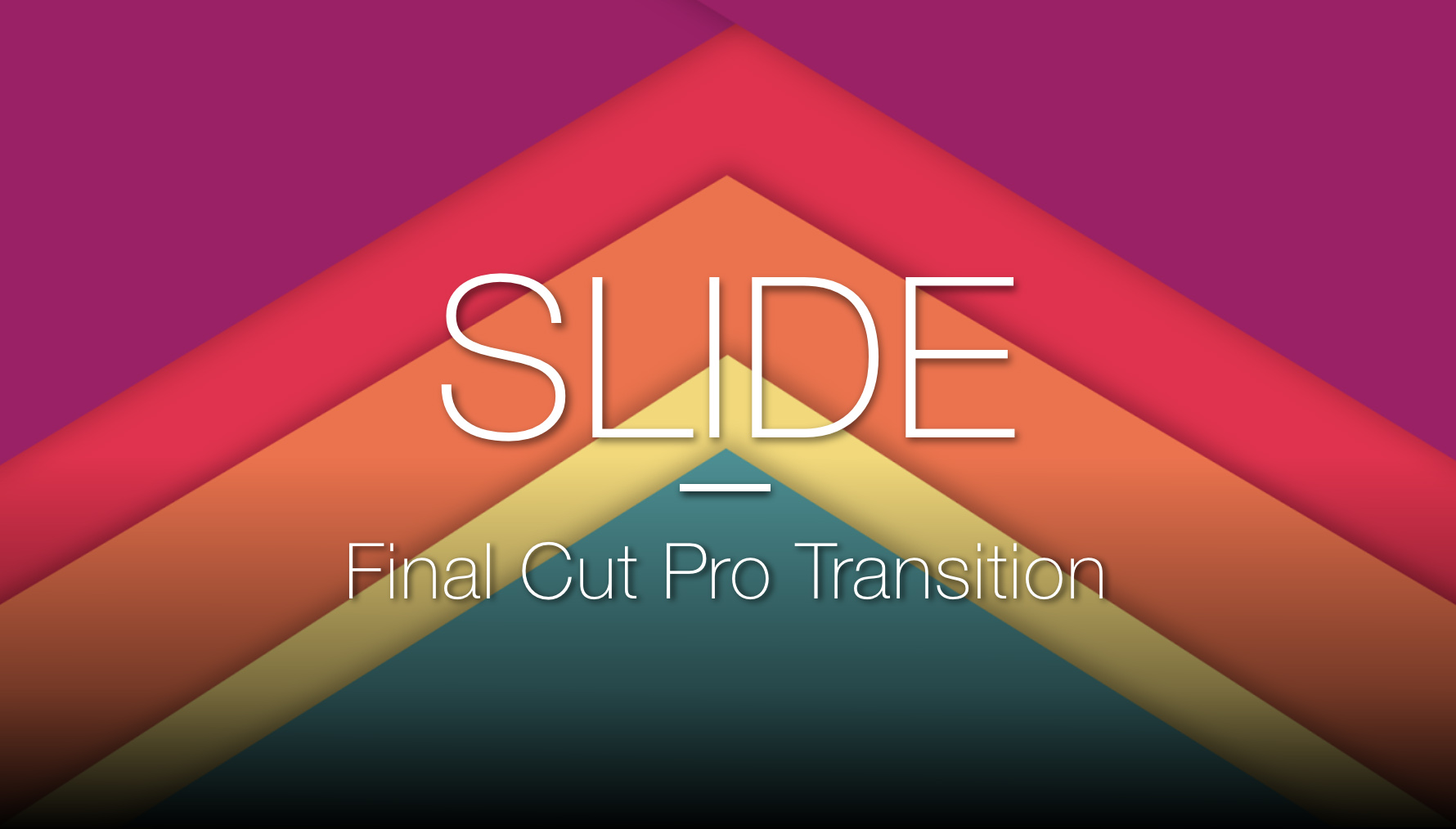 Final Cut pro Transition - Vertical Slide