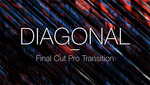 Final Cut Pro Transition - Diagonal Slide