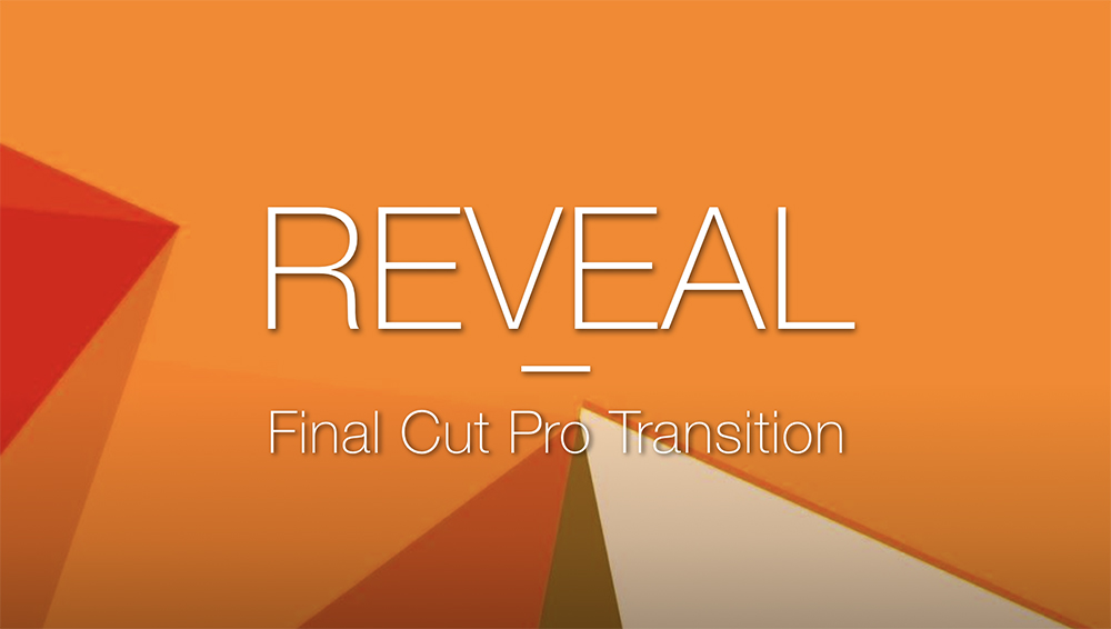 Final Cut Pro Transition - Vertical Reveal